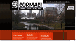 Desktop Screenshot of cormaciconstruction.com